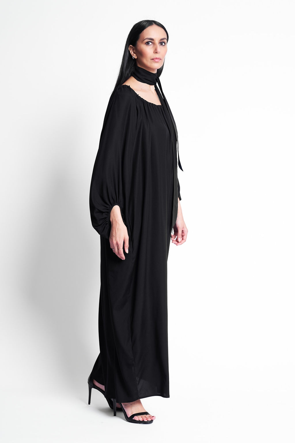 DRESS BONNY LONG BLACK | BLACK