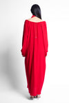 DRESS BONNY LONG RED | RED