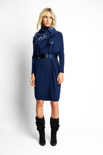 SCARF ELISA | MID BLUE
