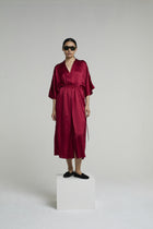 DRESS KATY | BORDEAUX