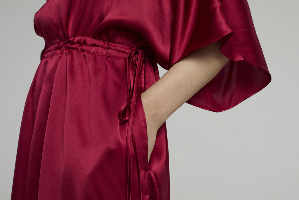 DRESS KATY | BORDEAUX
