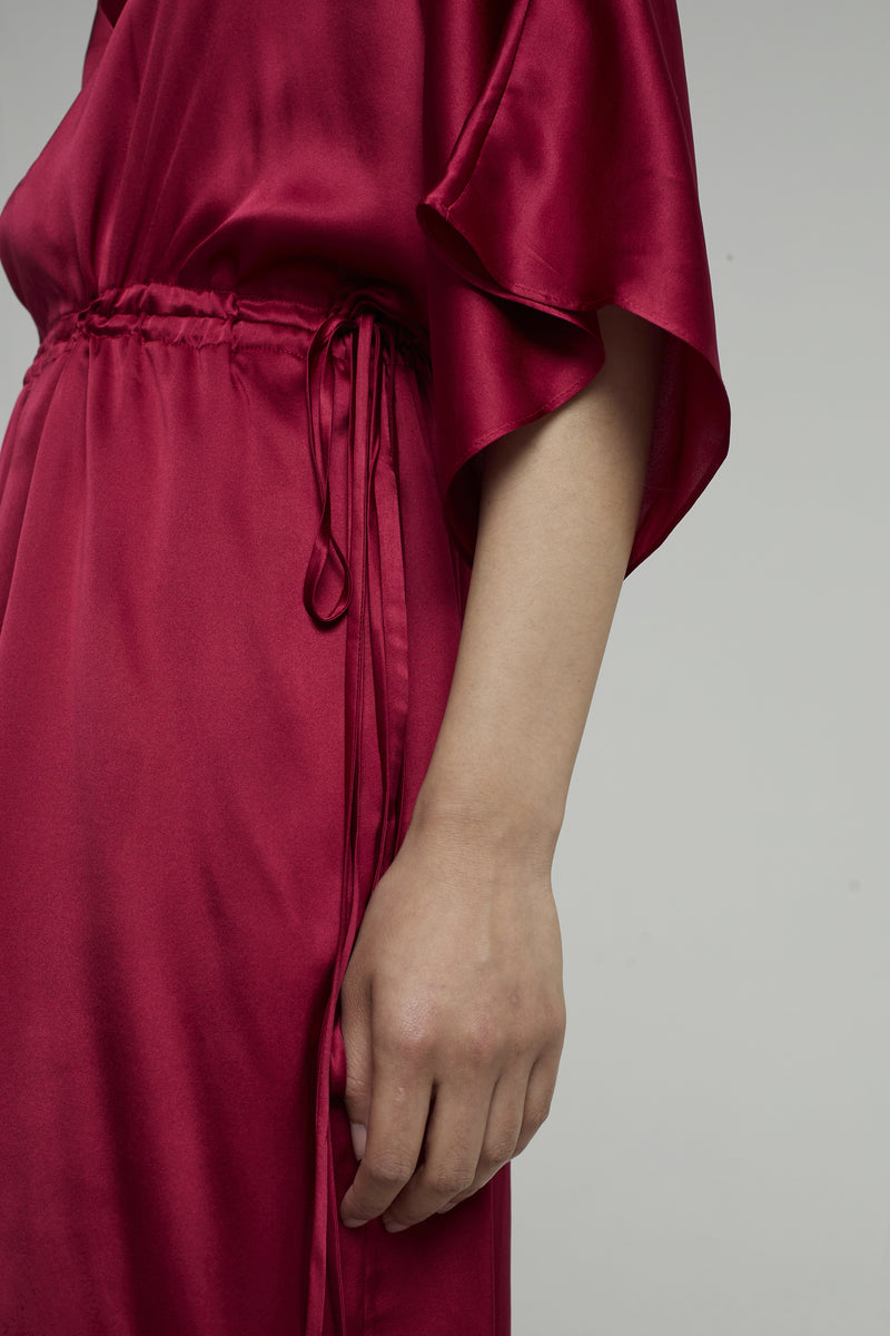 DRESS KATY | BORDEAUX