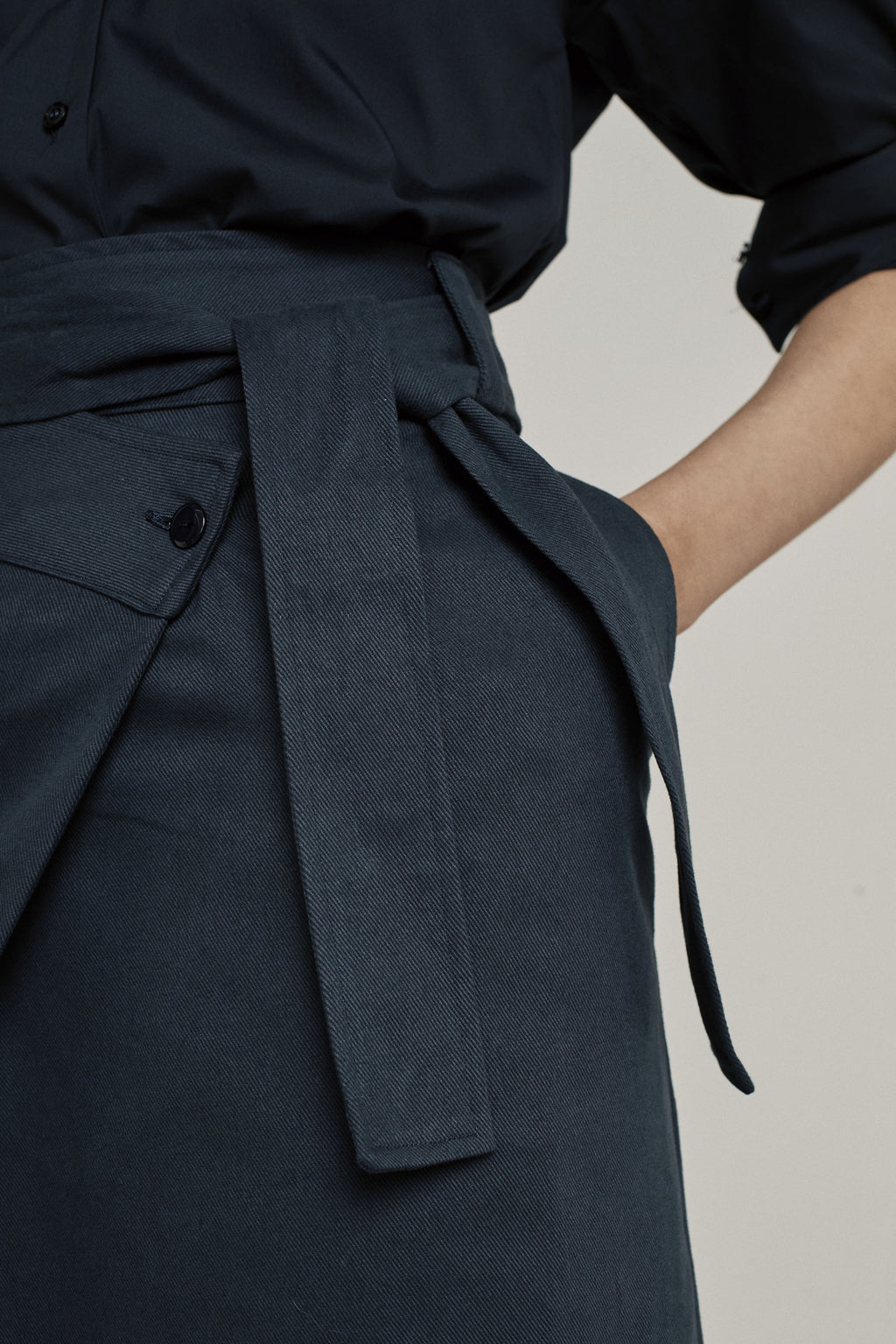 DRESS KLARA | BLUE BLACK