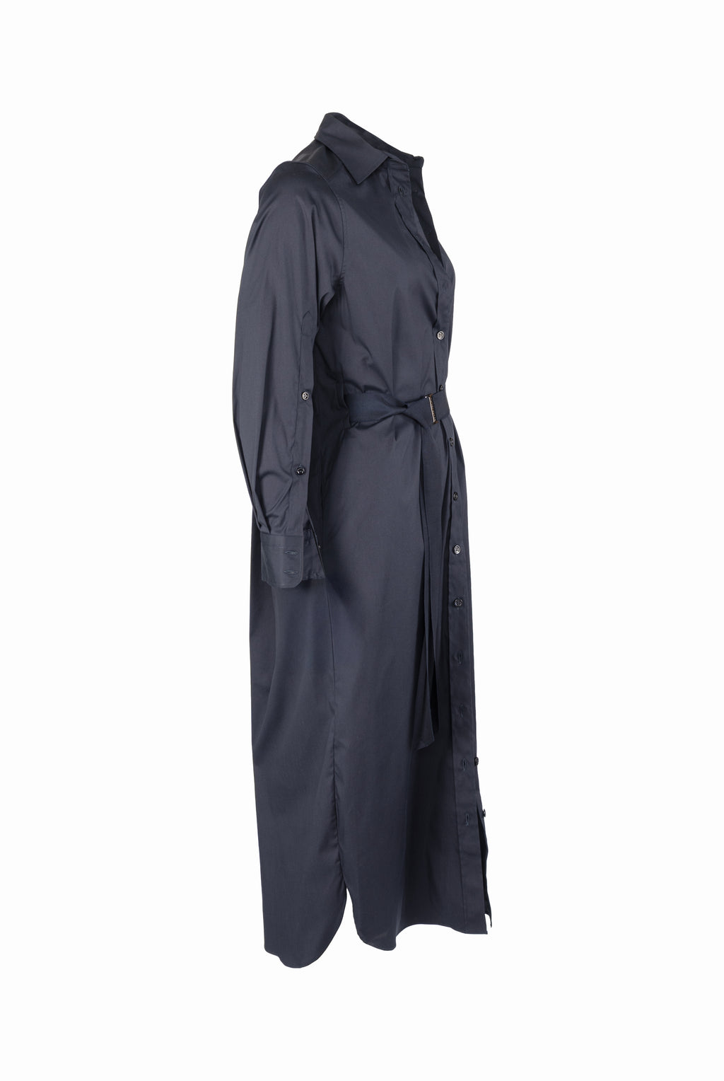 DRESS MARY LONG BLUE BLACK | BLUE BLACK