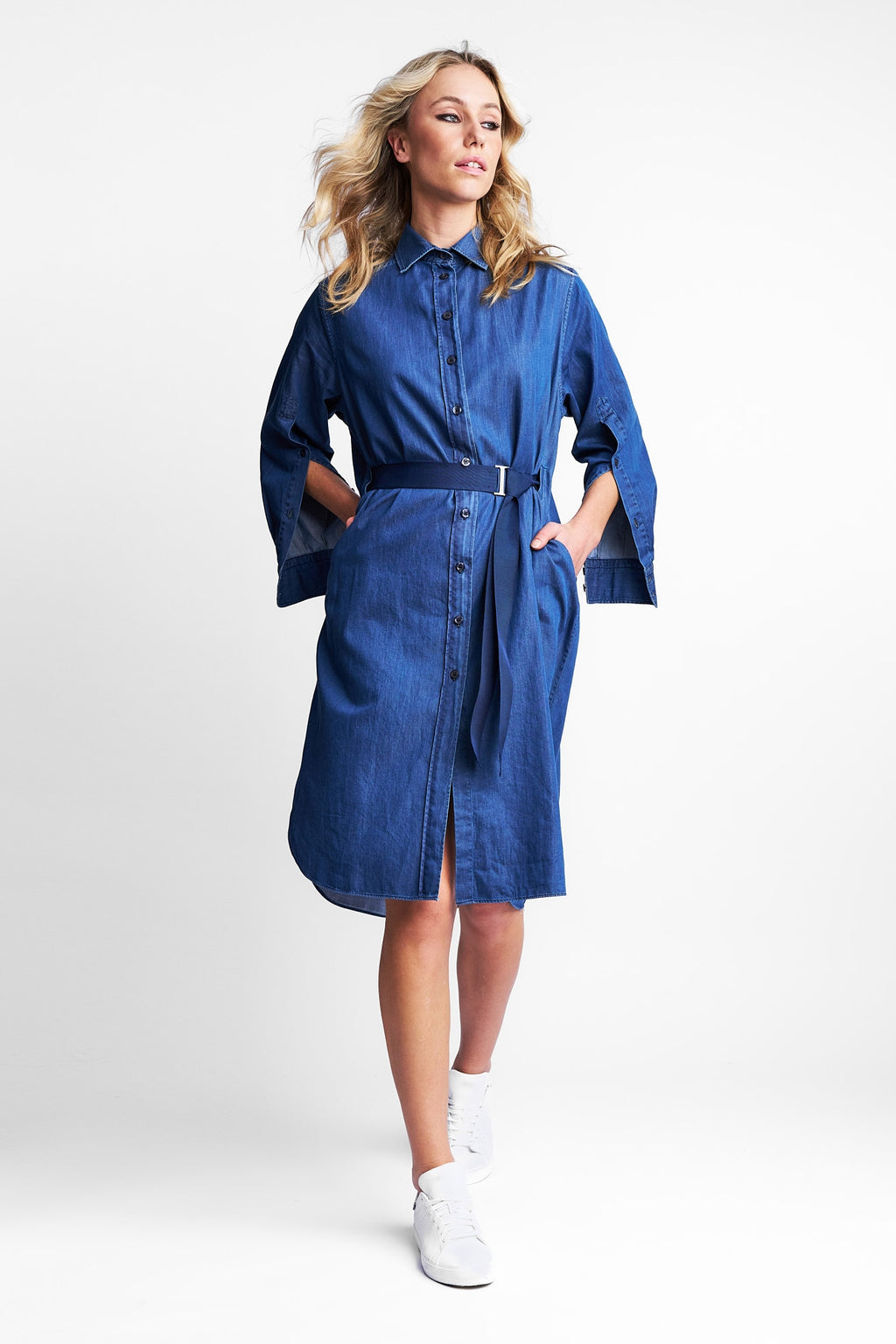 DRESS MARY | BLUE DENIM