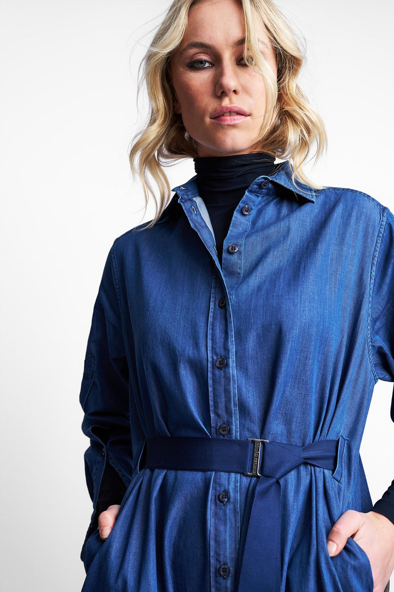DRESS MARY | BLUE DENIM