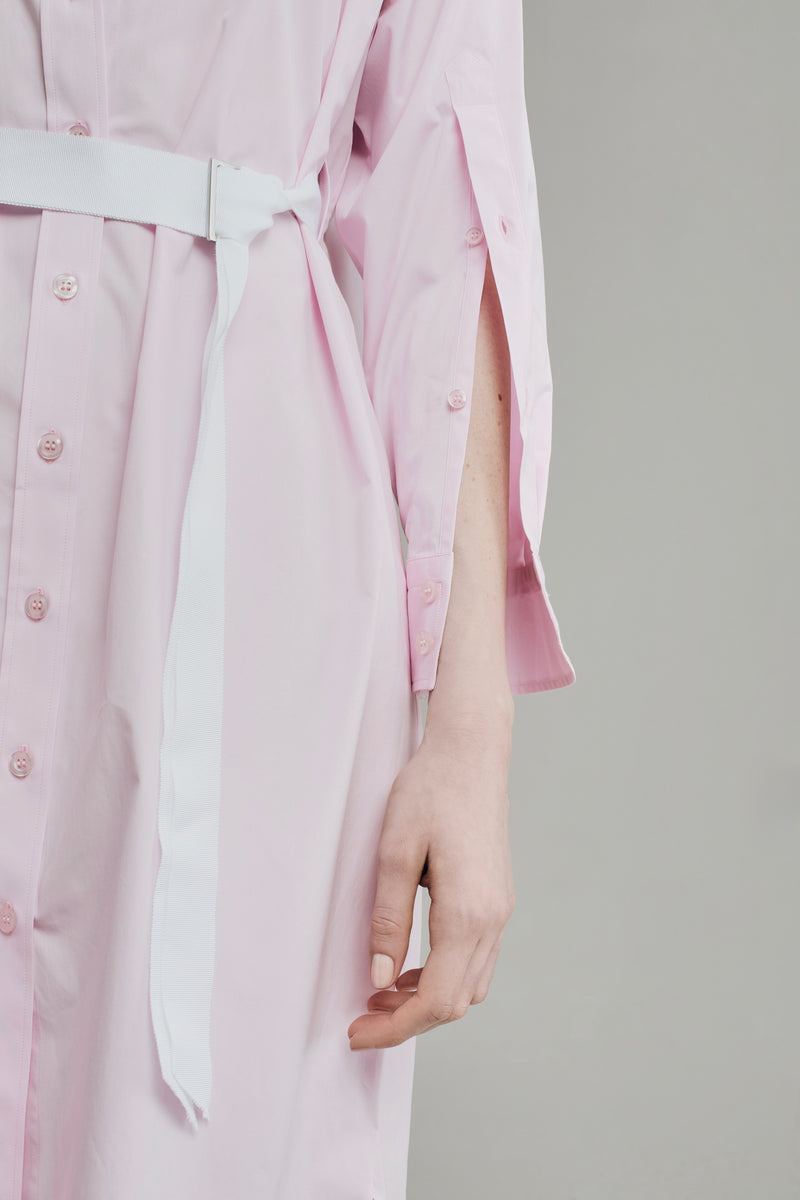 DRESS MARY LONG PINK | SUPER LIGHT PINK