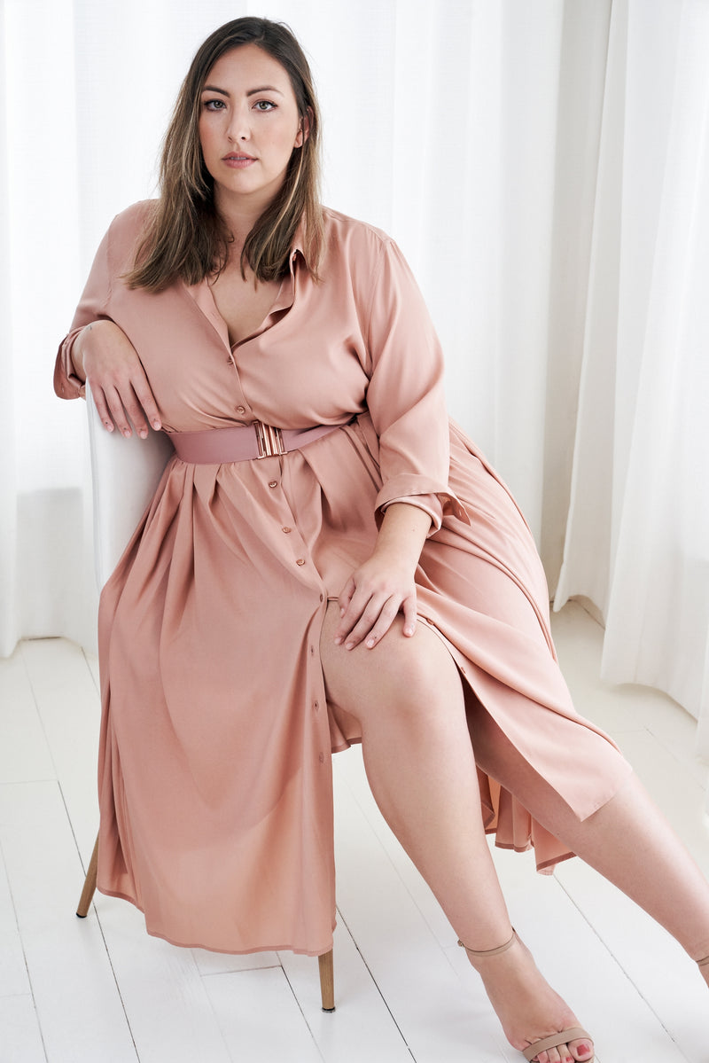Silk jurk clearance