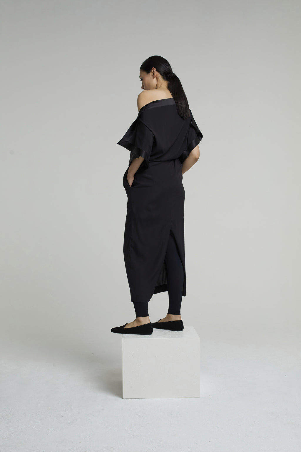 DRESS RIANA | BLACK