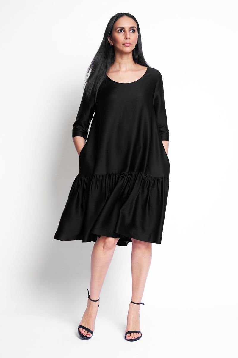 DRESS SVEA SUN | BLACK