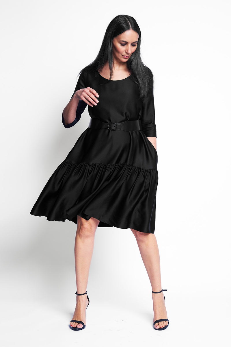 DRESS SVEA SUN | BLACK