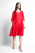 DRESS SVEA SUN | BRIGHT RED