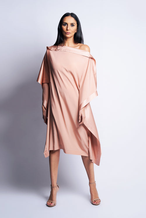 TATUM SILK DRESS XO | SKIN