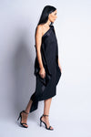 TATUM SILK DRESS | BLACK