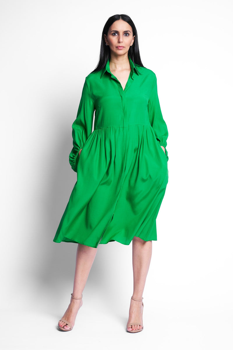 DRESS VICTORIA SHORT | GREEN