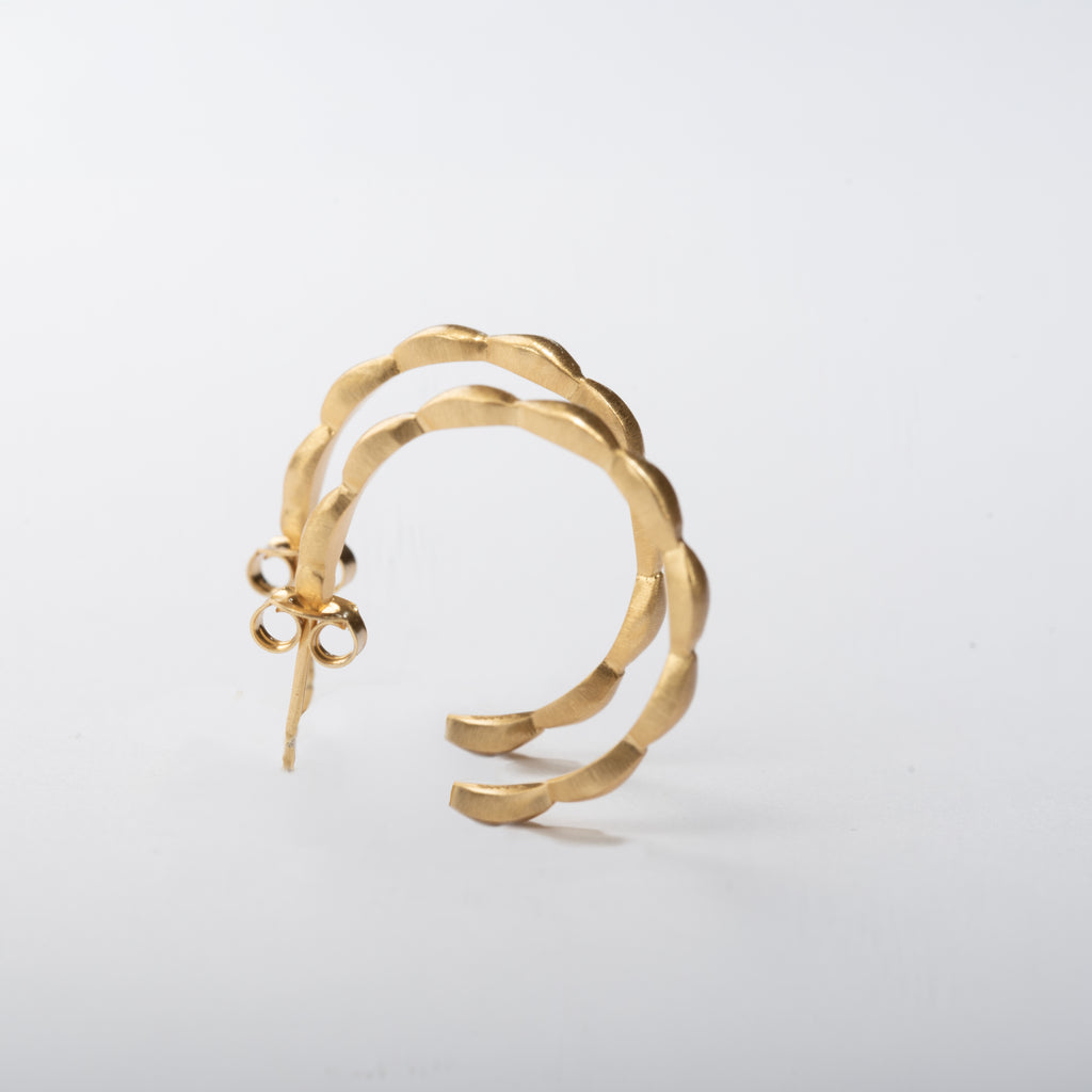 EARRING HOOPS ELENA | GOLD