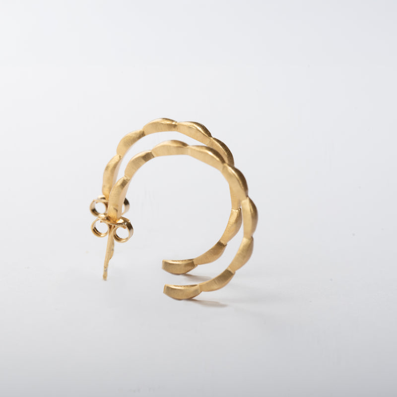 EARRING HOOPS ELENA | GOLD