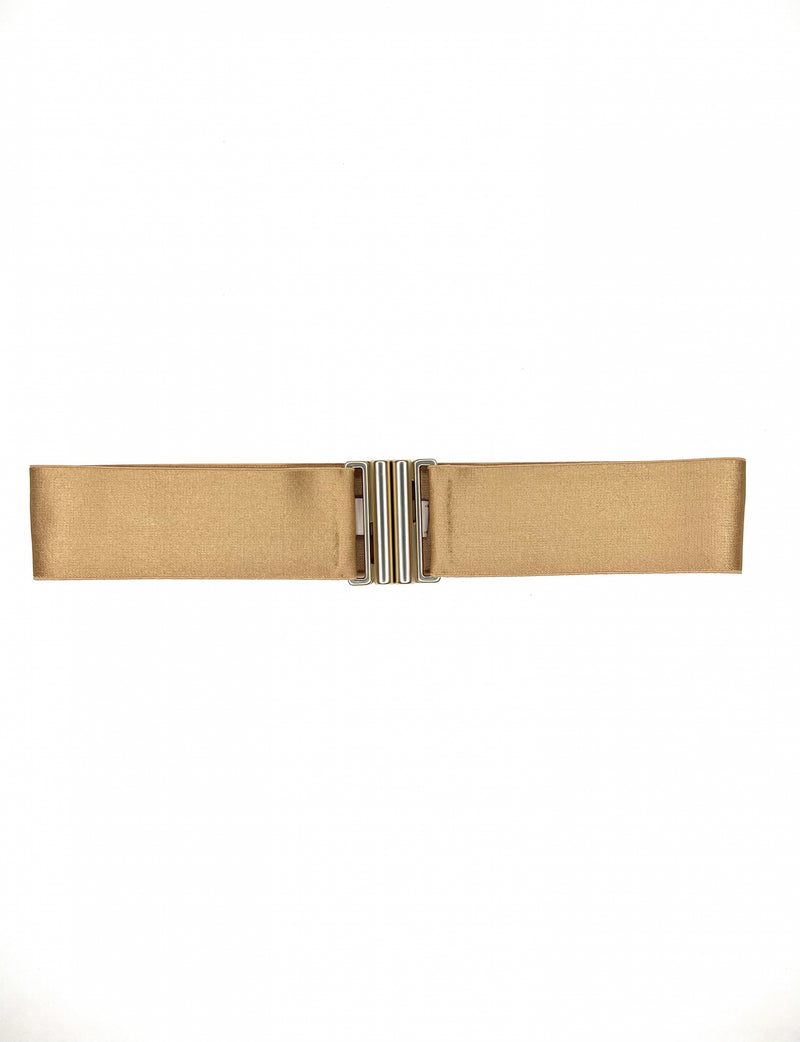 ELASTIC WAIST BELT | CAMEL