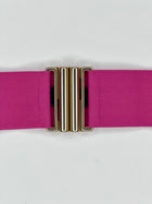 ELASTIC WAIST BELT | FUCHSIA