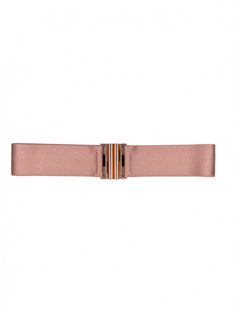 ELASTIC WAIST BELT | OLD ROSE