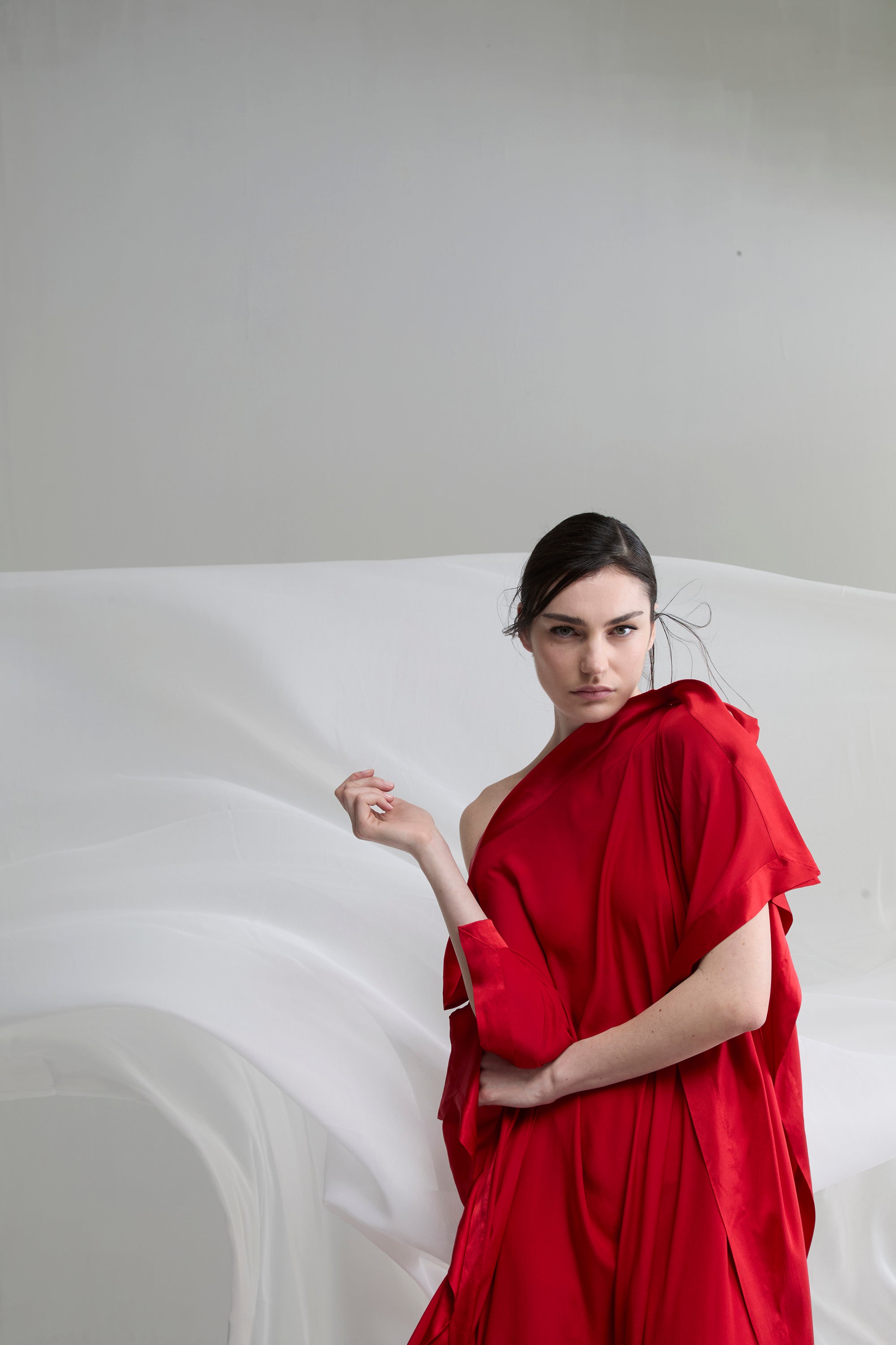 freida silk dress Earth Freda Silk Dress