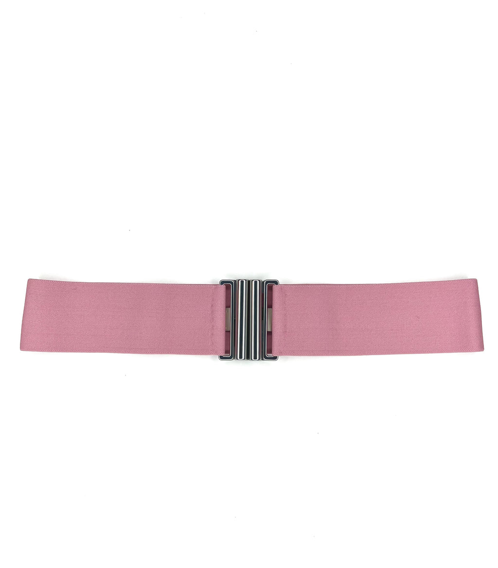 ELASTIC WAIST BELT | PINK