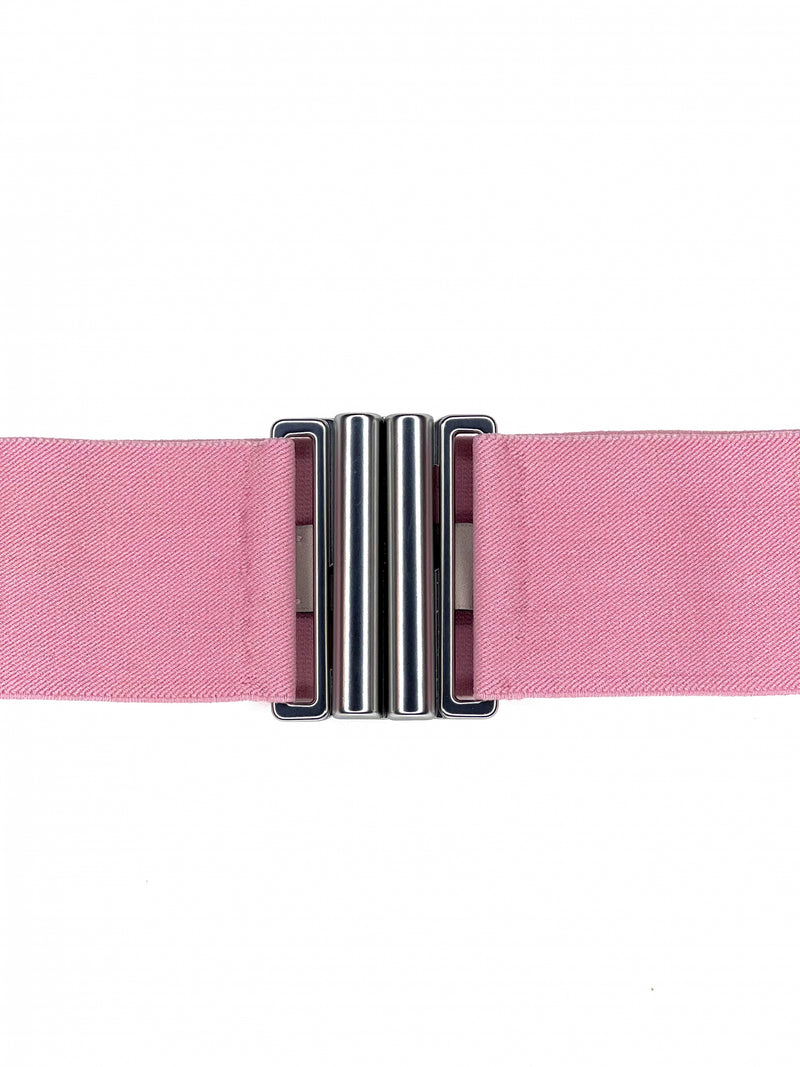 ELASTIC WAIST BELT | PINK