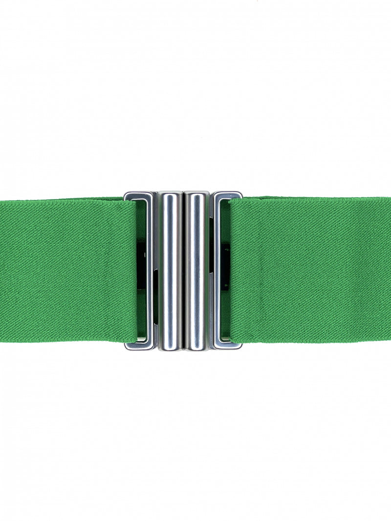 ELASTIC WAIST BELT | BRIGHT GREEN