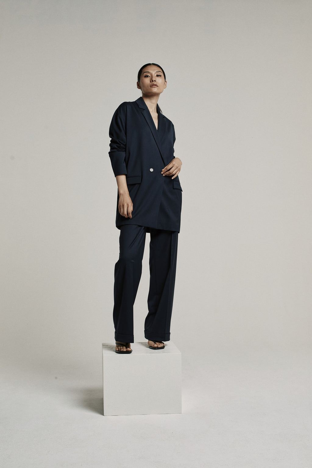 JACKET KATHERINE | BLUE BLACK