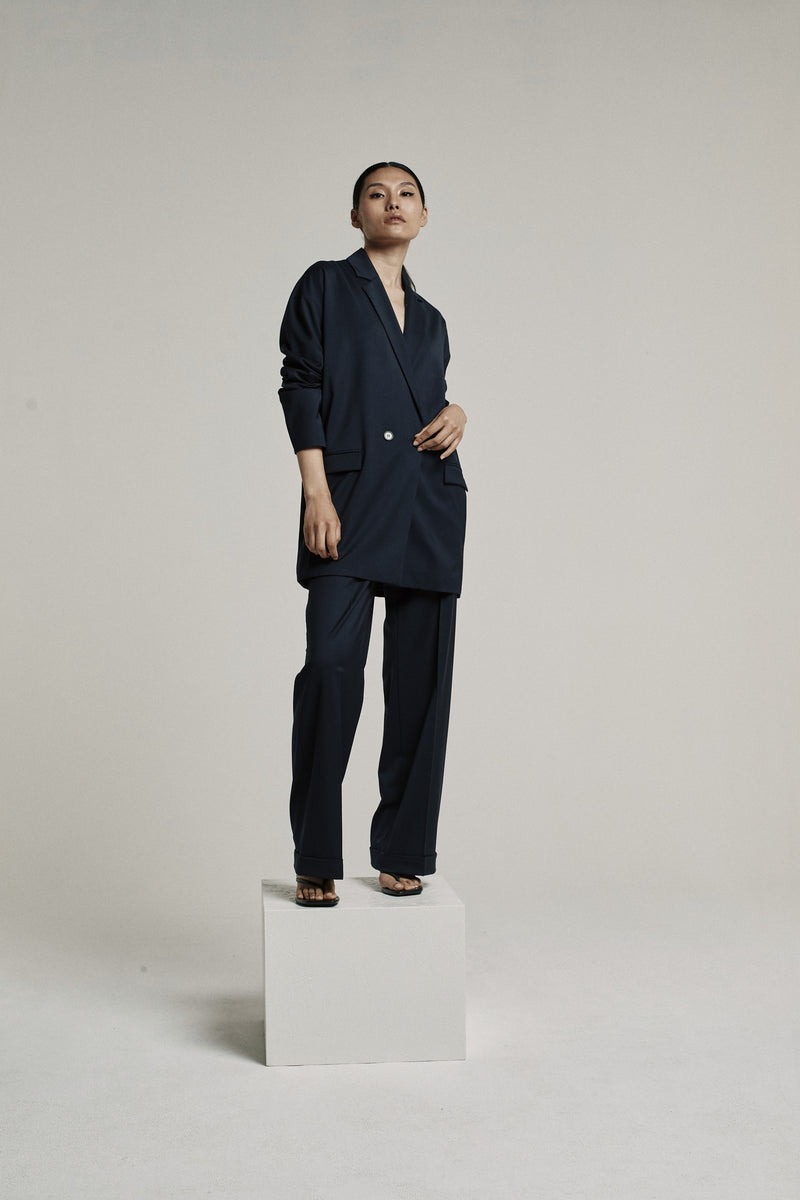JACKET KATHERINE | BLUE BLACK