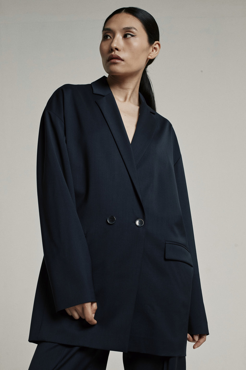 JACKET KATHERINE | BLUE BLACK
