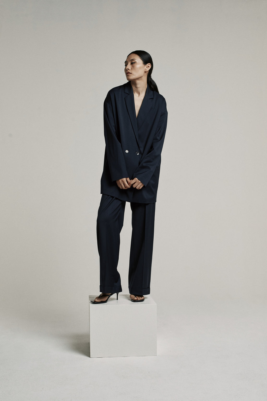 JACKET KATHERINE | BLUE BLACK