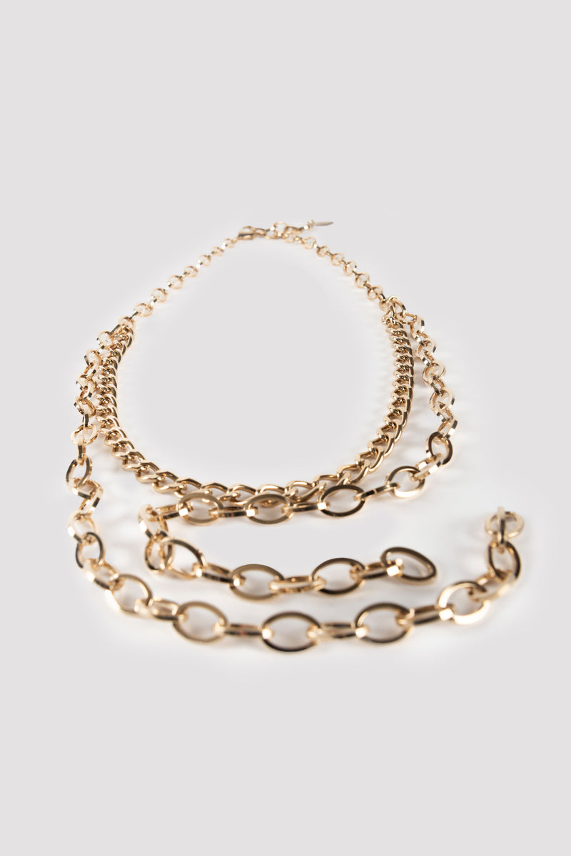 NECKLACE COMBI | LIGHT GOLD