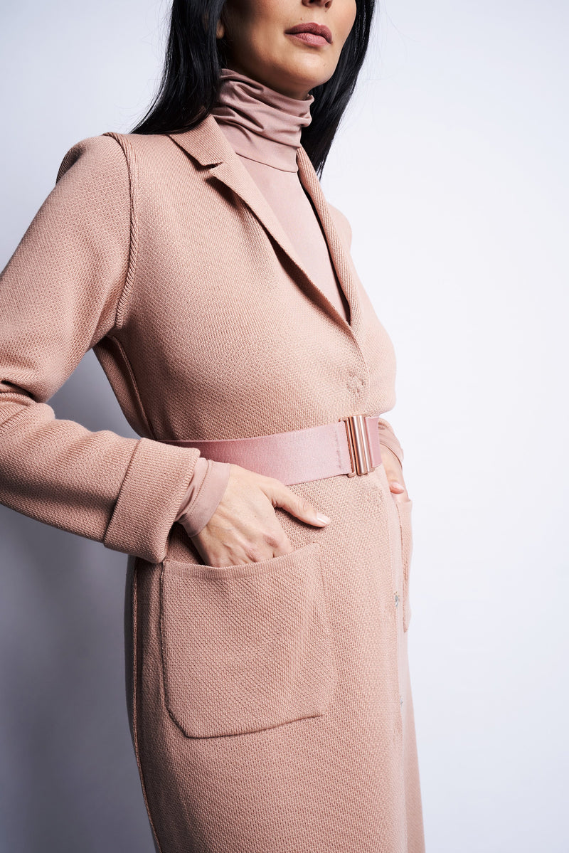 LORA MERINO WOOL JACKET XO | SKIN