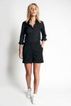 NINA COTTON SHIRT | BLACK
