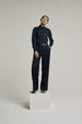 NINA COTTON SHIRT | BLUE BLACK