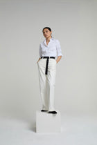 NINA COTTON SHIRT | WHITE
