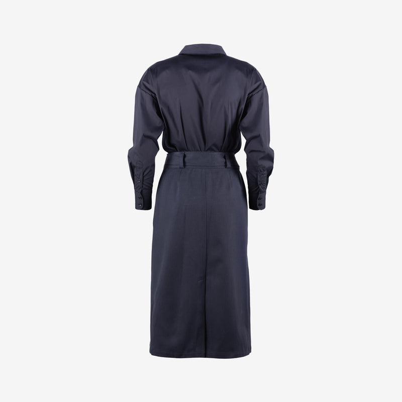 DRESS KLARA | BLUE BLACK