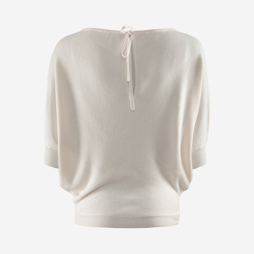 BO MERINO WOOL PULL | OFF WHITE