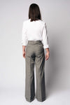 BIRKIN COOL WOOL PANTS GREY | GREY MELANGE