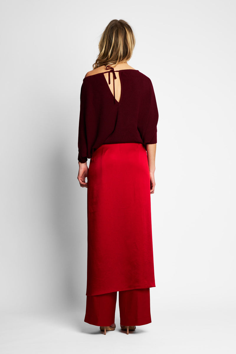 SKIRT NATALIA | BORDEAUX