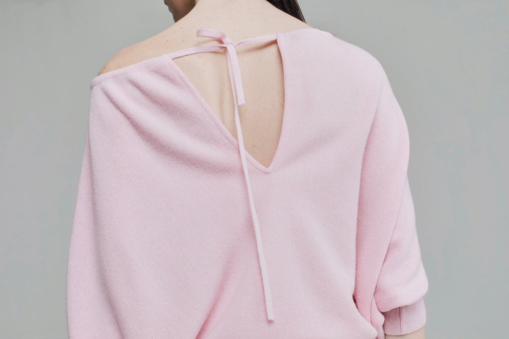 BO MERINO WOOL PULL | SUPER LIGHT PINK