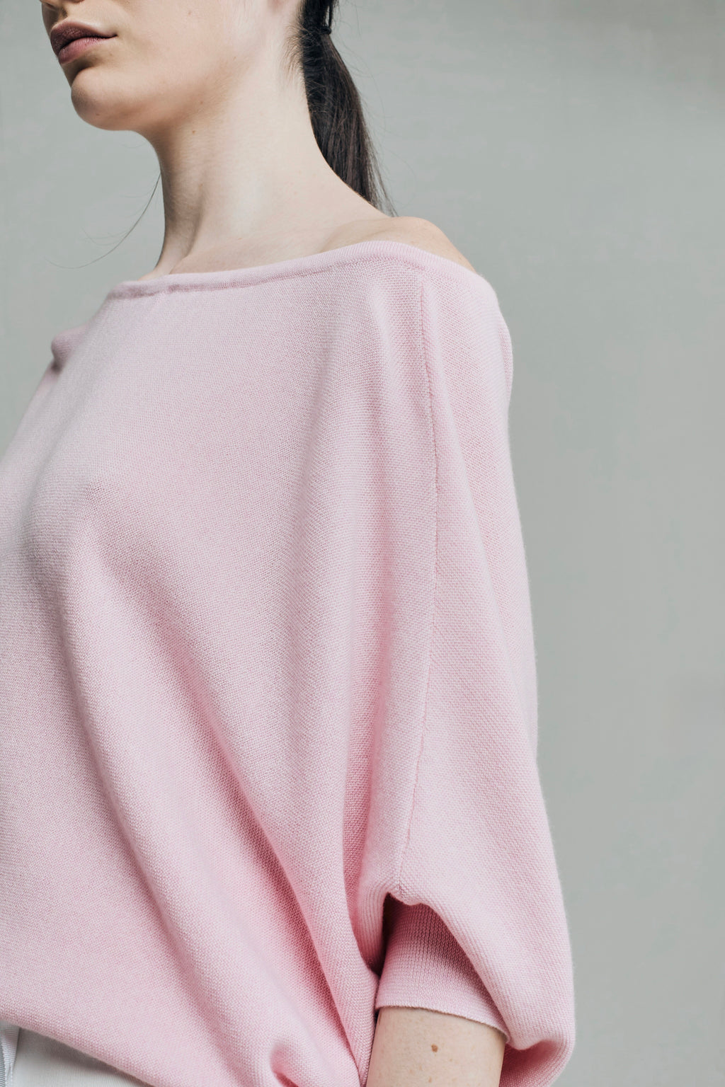 BO MERINO WOOL PULL | SUPER LIGHT PINK
