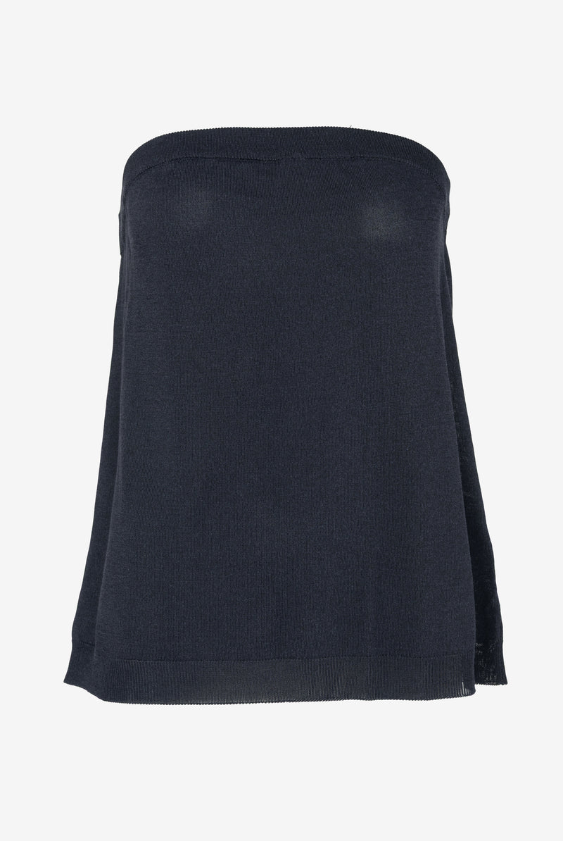 RENATE TOP | BLUE BLACK