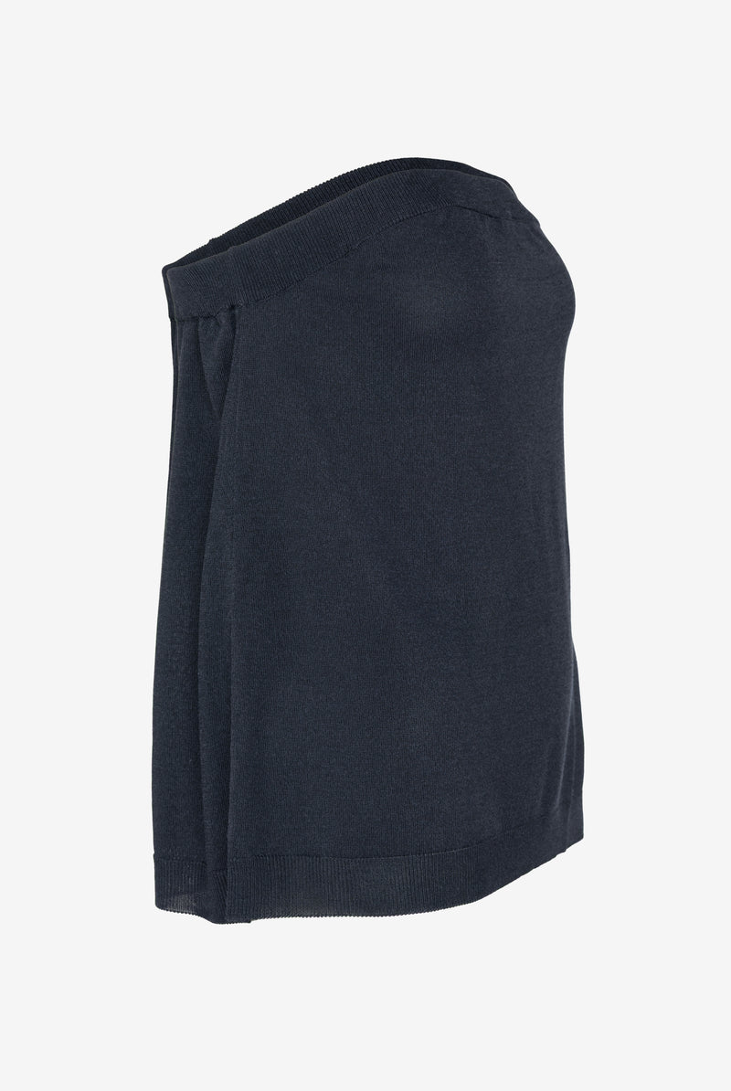 RENATE TOP | BLUE BLACK