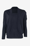 RENATE TOP | BLUE BLACK