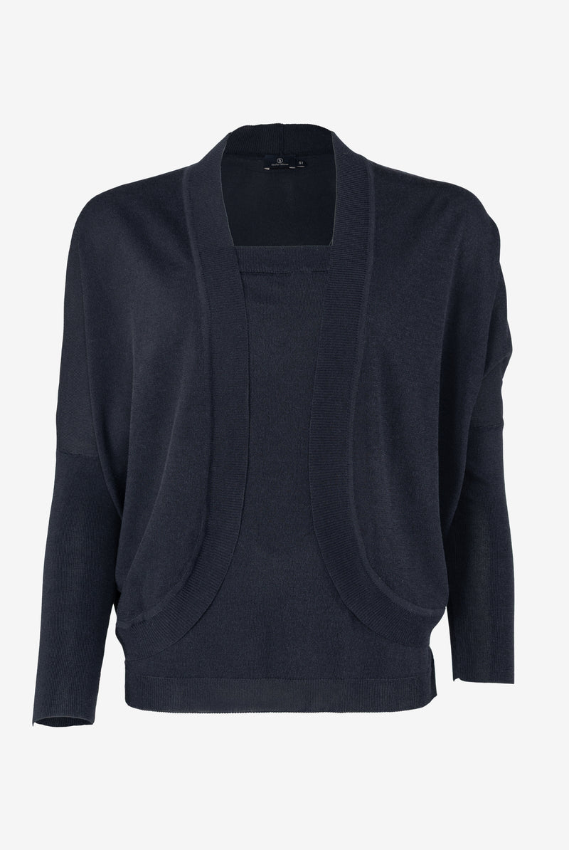 RENATE TOP | BLUE BLACK