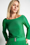 ROME BOATNECK SPARKLE GS | GREEN