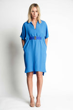 ELASTIC WAIST BELT | BRIGHT BLUE