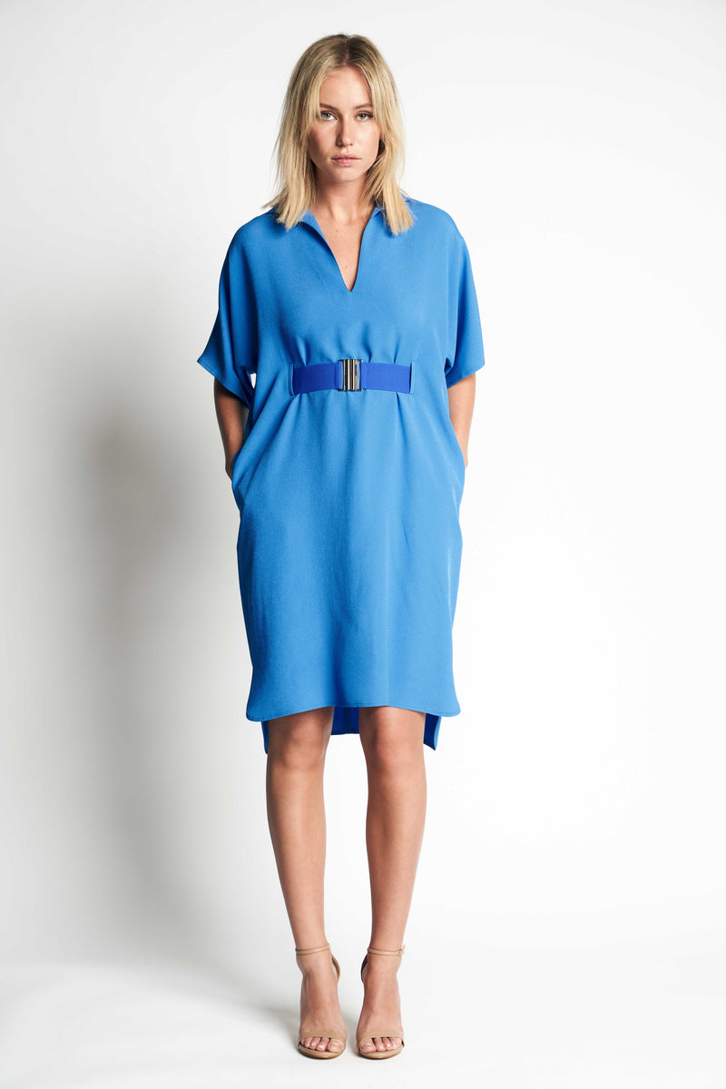 ELASTIC WAIST BELT | BRIGHT BLUE